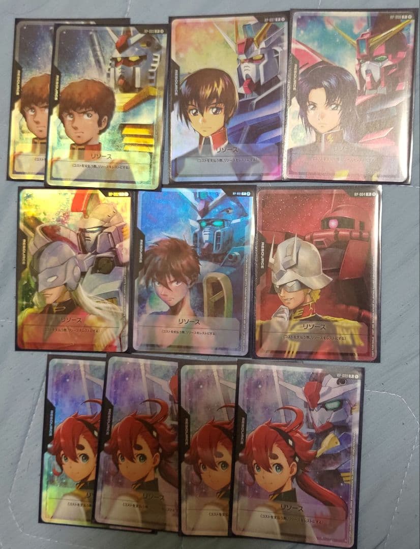 ガンダムカードゲーム リソース アムロ シャア ヒイロ ゼクス キラ アスラン リソースカード配布情報一覧 | GUNDAM CARD GAME 公式サイト