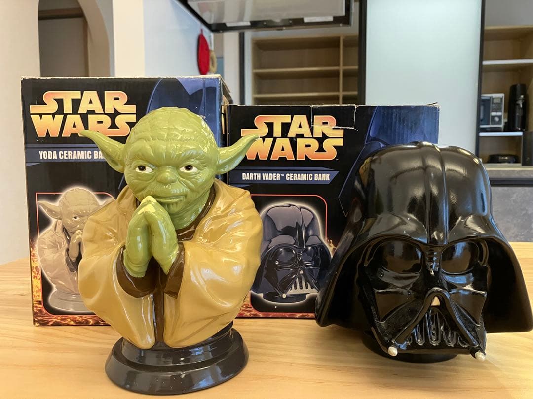 激レア】スターウォーズヨーダセラミック・バンク 置物