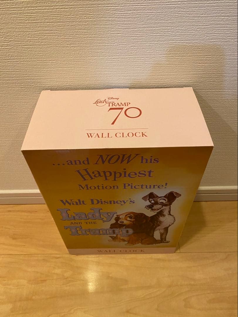 新品未開封！わんわん物語 時計♡LADY AND THE TRAMP 70TH - メルカリ