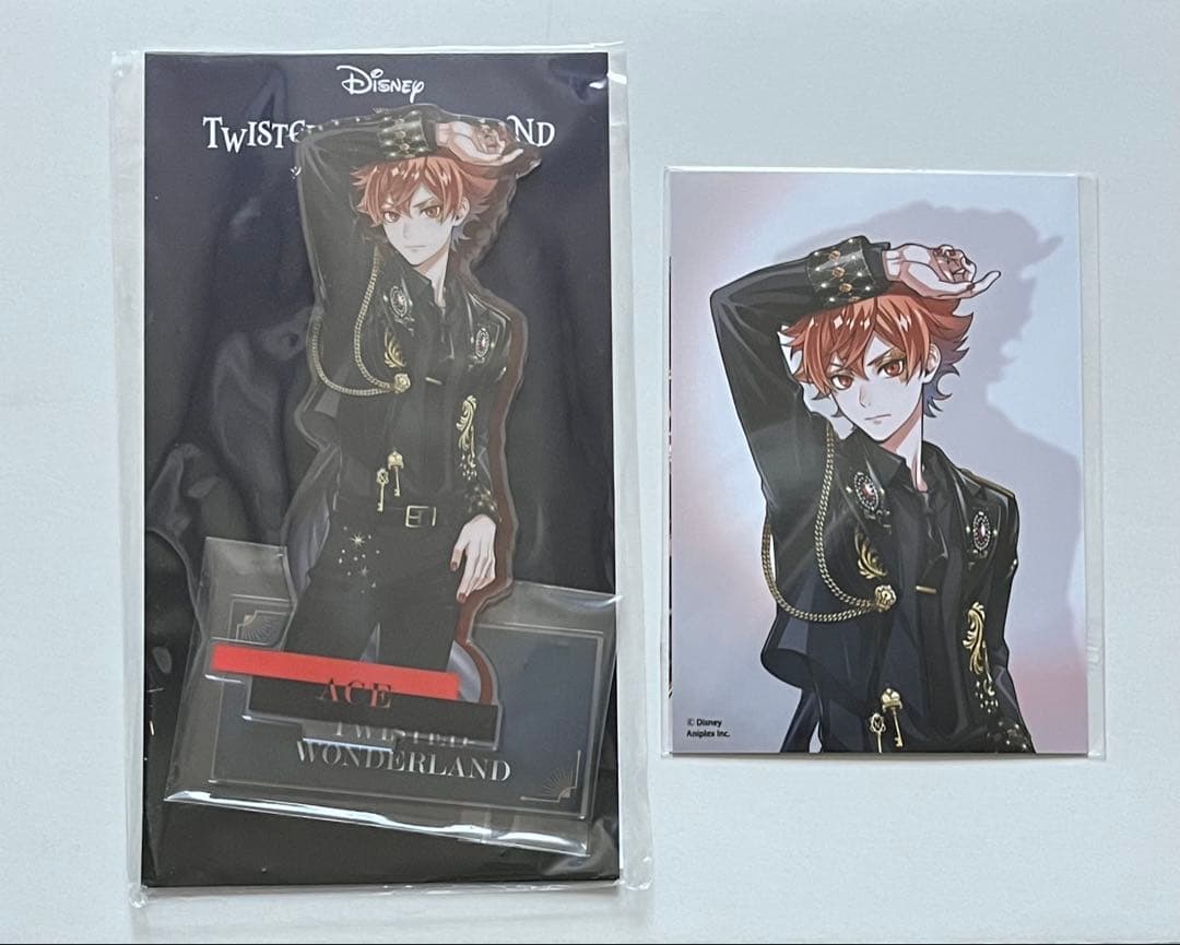 ツイステ 5周年 エース アクスタ&ポートレイト 新品 ブレイジング