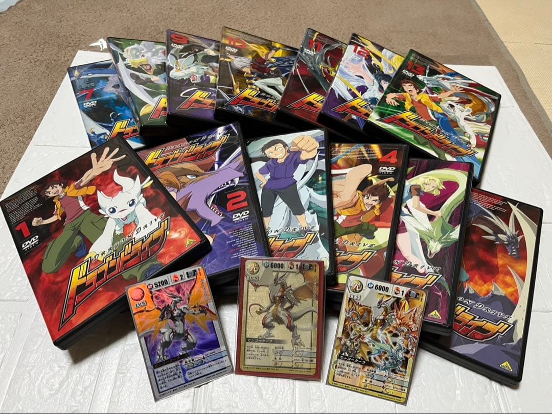 ドラゴンドライブ　DVD カード　まとめ売り　センコークーラ　ヘルズレア　他 Yahoo!オークション - 究極完品 ドラゴンドライブ ヘルズレア センコー