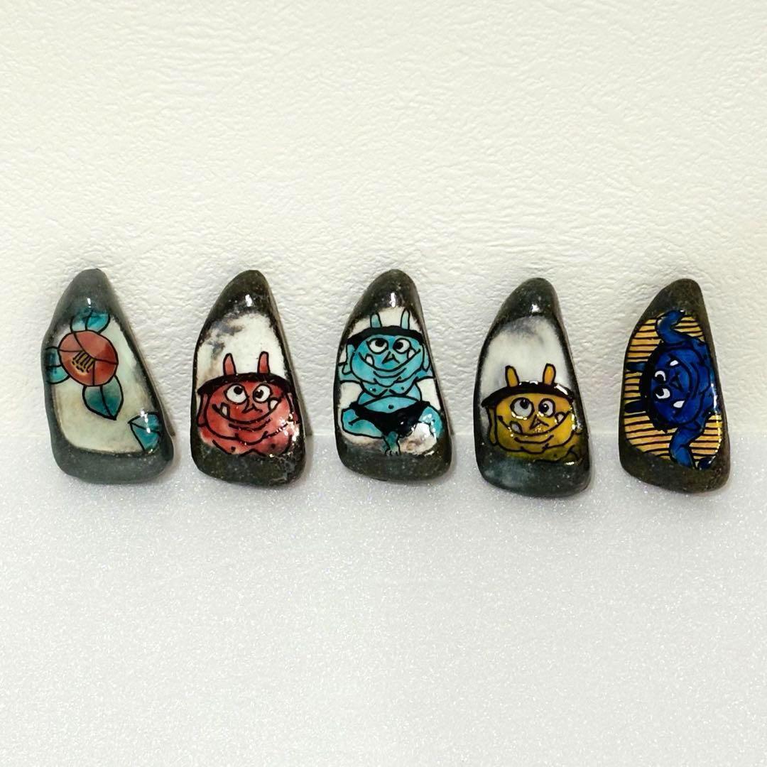 ⭐️ 九谷焼 幸窯 鬼紋 箸置き Aセット 新品 ⭐️ - メルカリ