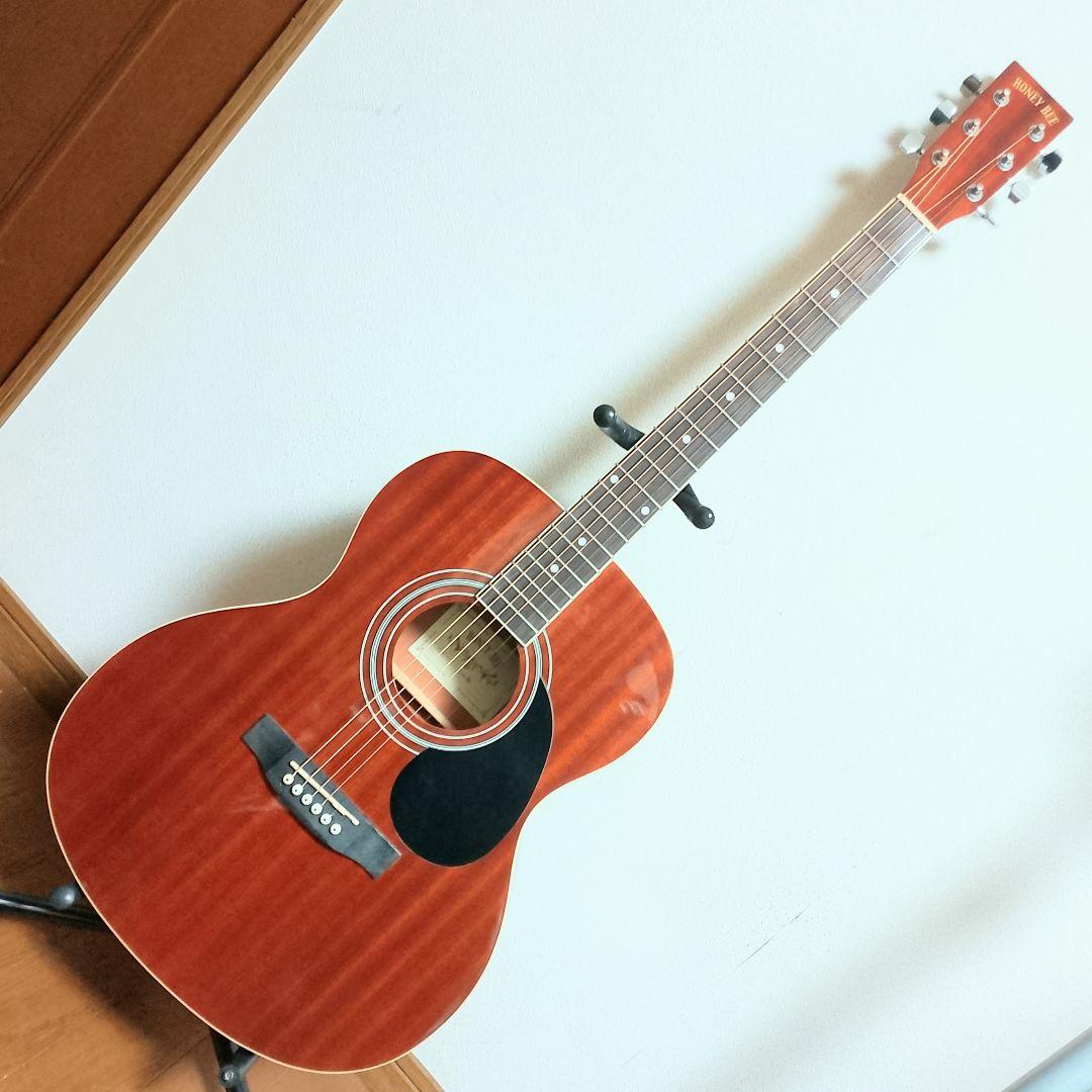 HONEY BEE F-15 MH アコースティックギター 弦は新品！ - メルカリ