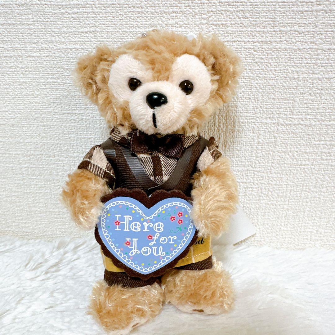 ダッフィー&シェリーメイ 2012 バレンタインぬいば ぬいぐるみバッジ