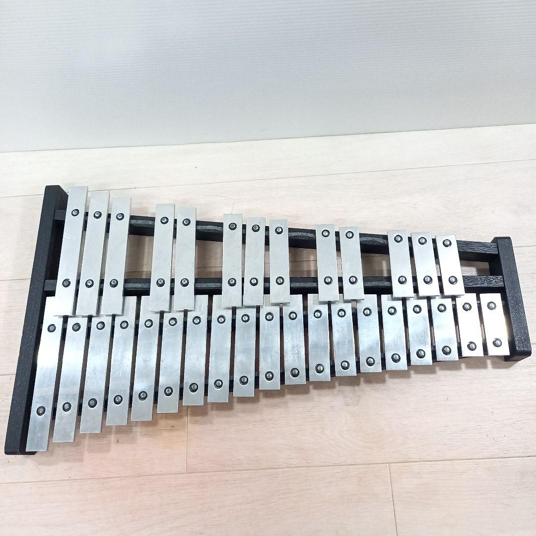 KAWAI グロッケン 鉄琴 KG-105 楽器 カワイ マレットなし② 20171122-mtgl-12ch.jpg