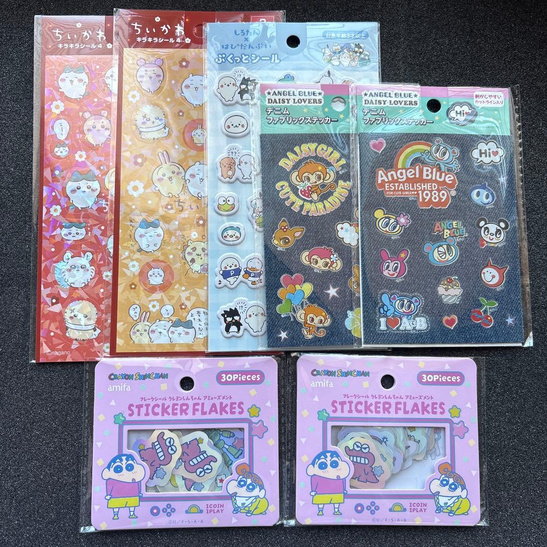 100均立体・平面・ステッカーキャラクターシールシール帳 まとめ売り7