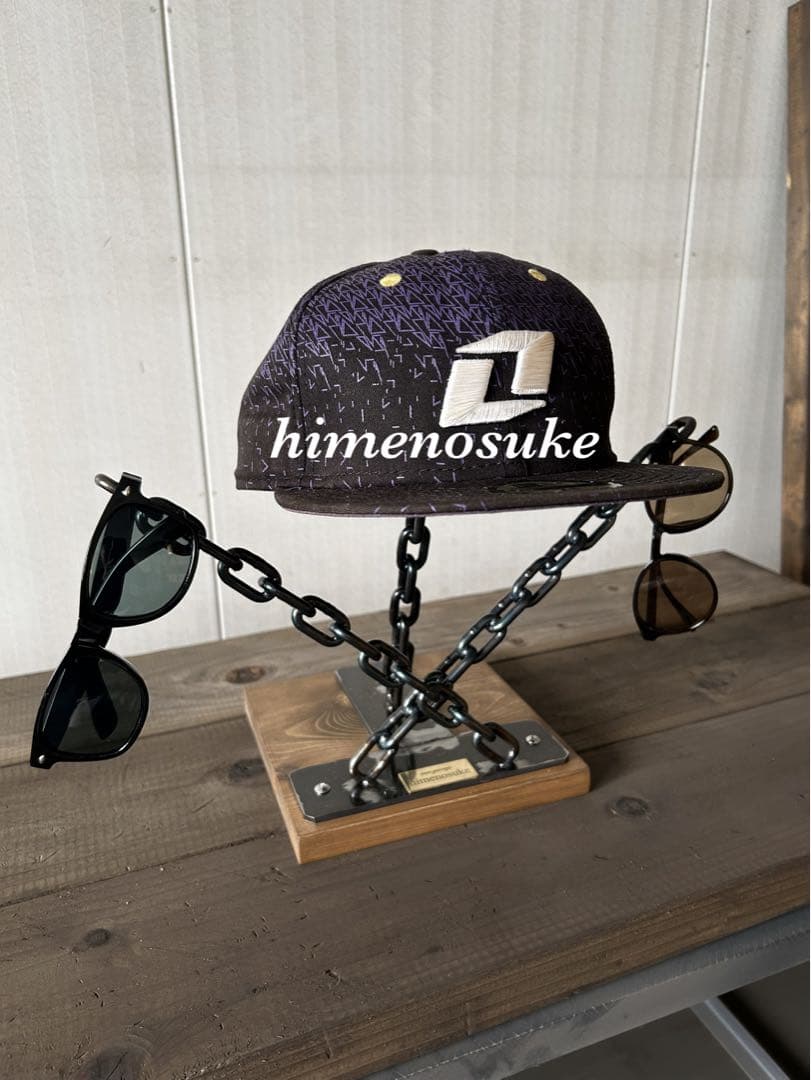 ☆送料無料☆無骨なキャップスタンド　即購入OK インテリア　アイアンラック　什器 アイアン什器 鉄家具 アイアン家具 植物棚 アイアンスタンド展示台