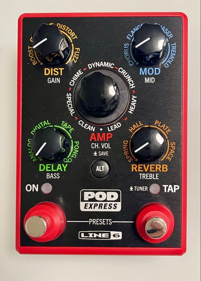 LINE 6 POD Express ギターエフェクター Line 6 POD Express Guitar Pedal