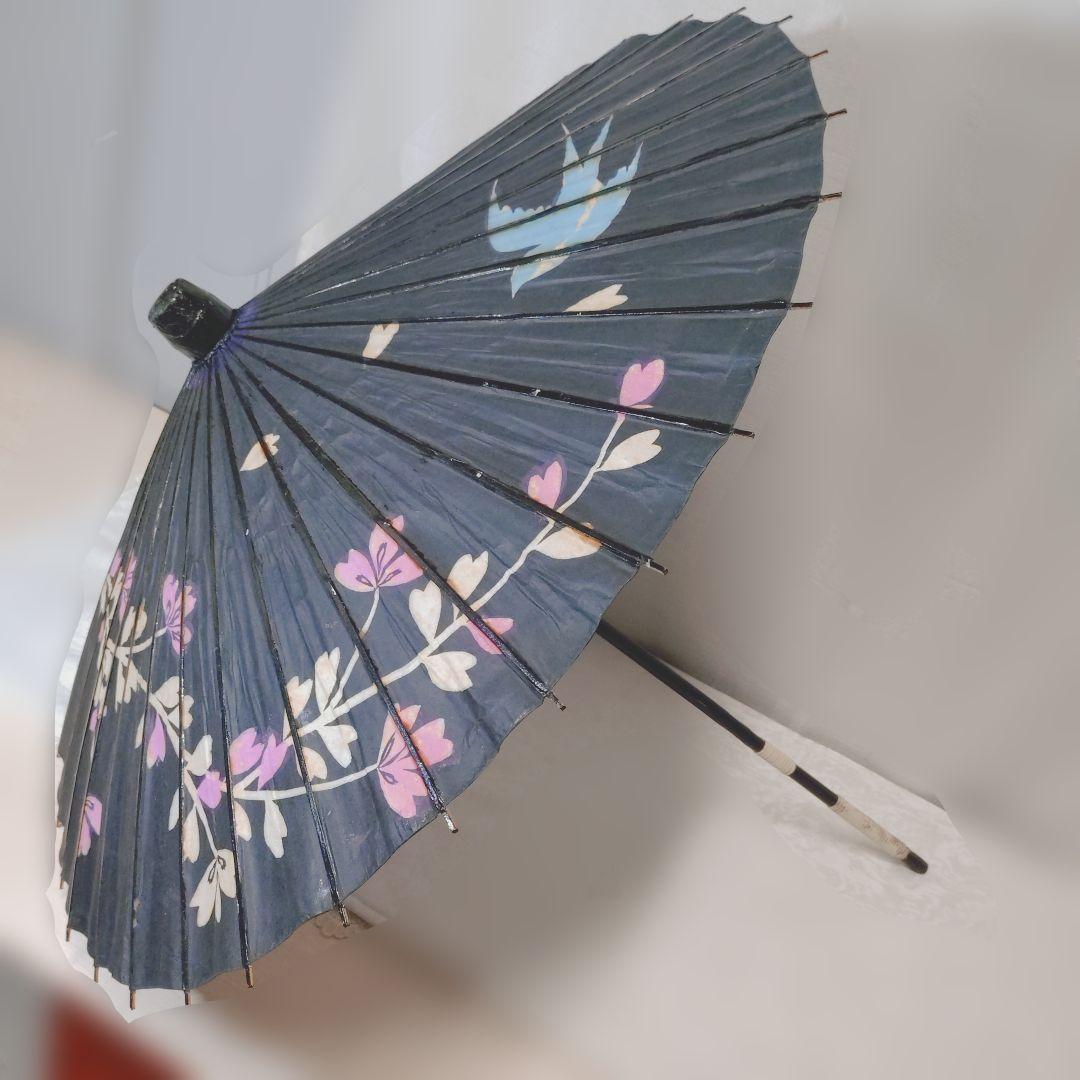 8500円 和傘 花と燕 (送料1500円)