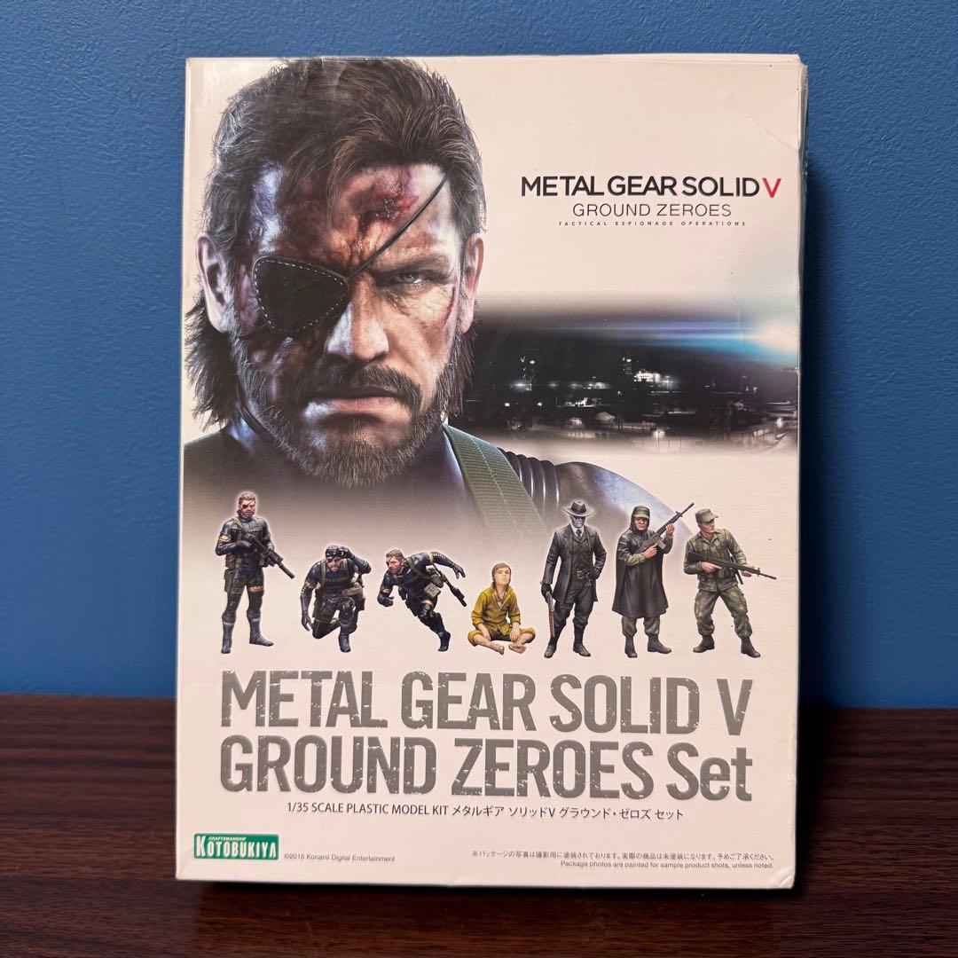 未組立品✨メタルギアソリッドV グラウンド・ゼロズ セット 1/35 プラモデル 再生産】METAL GEAR SOLID V GROUND ZEROES/ メタルギア ソリッド