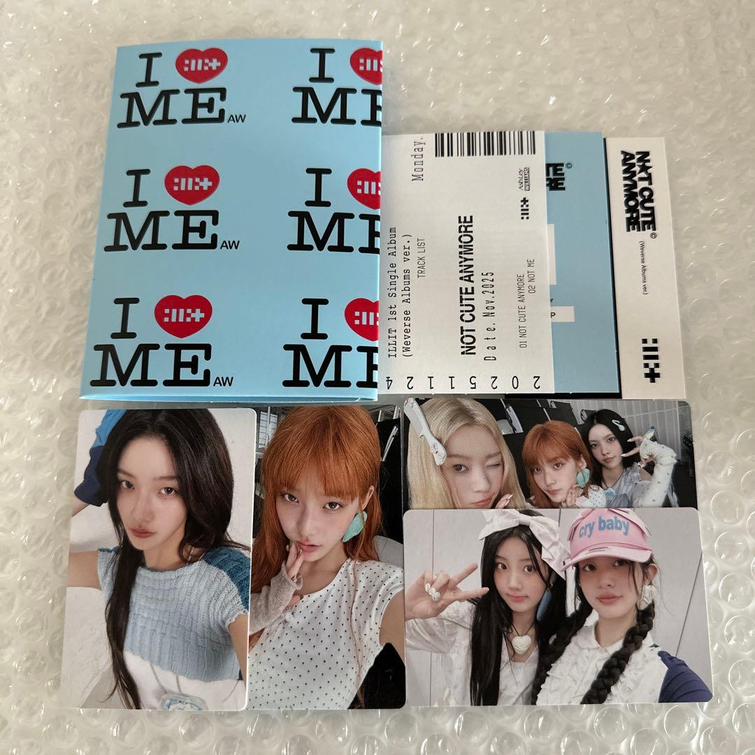 ILLIT NOT CUTE ANYMORE Weverse イロハ トレカ - メルカリ