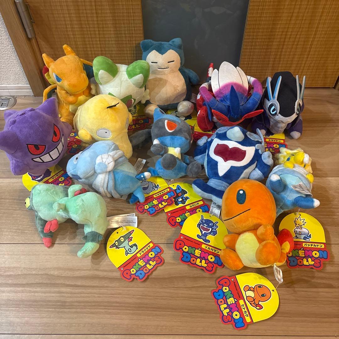 ポケモン ぬいぐるみ ドールズ まとめ売り 紙タグ有り ポケモンセンター ポケモン ぬいぐるみ ドールズ まとめ売り 紙タグ有り ポケモン