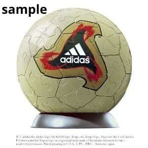 新品未開封】adidas W杯 サッカーボール 3D パズル 9個 ラック付