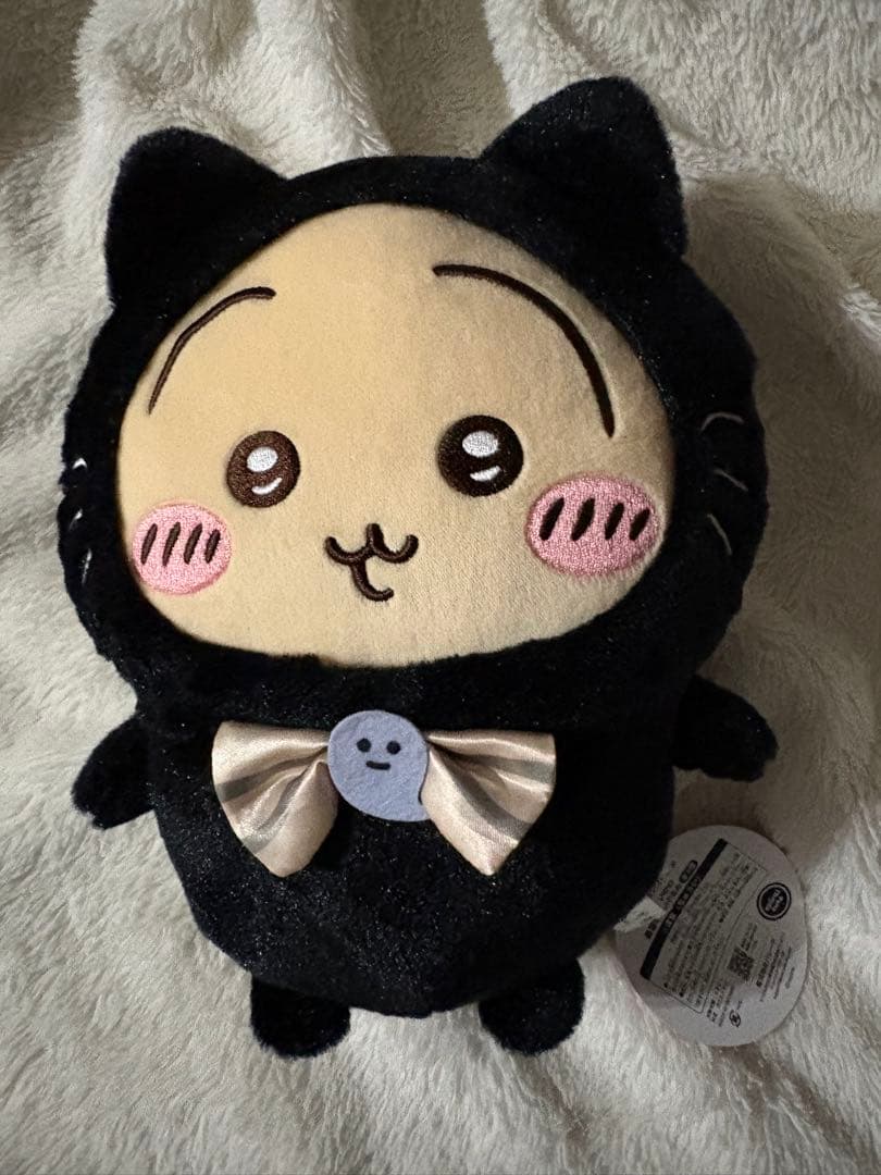 ちいかわ 黒猫 ぬいぐるみ うさぎ ハロウィン - メルカリ
