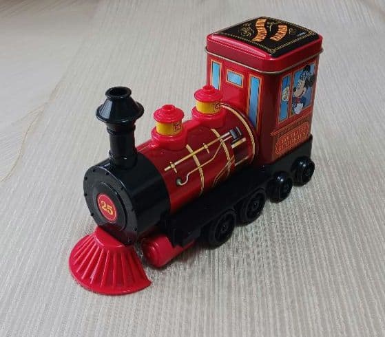 東京ディズニーランド25周年 ウエスタンリバー鉄道 ミッキー 機関車お