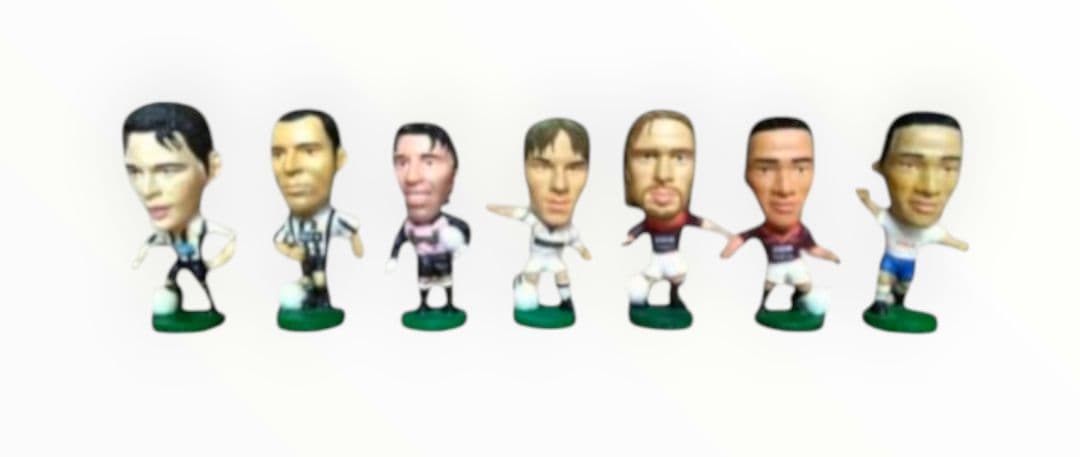 限定セール】コリンシアン サッカー選手 フィギュア 7体セット セリエ