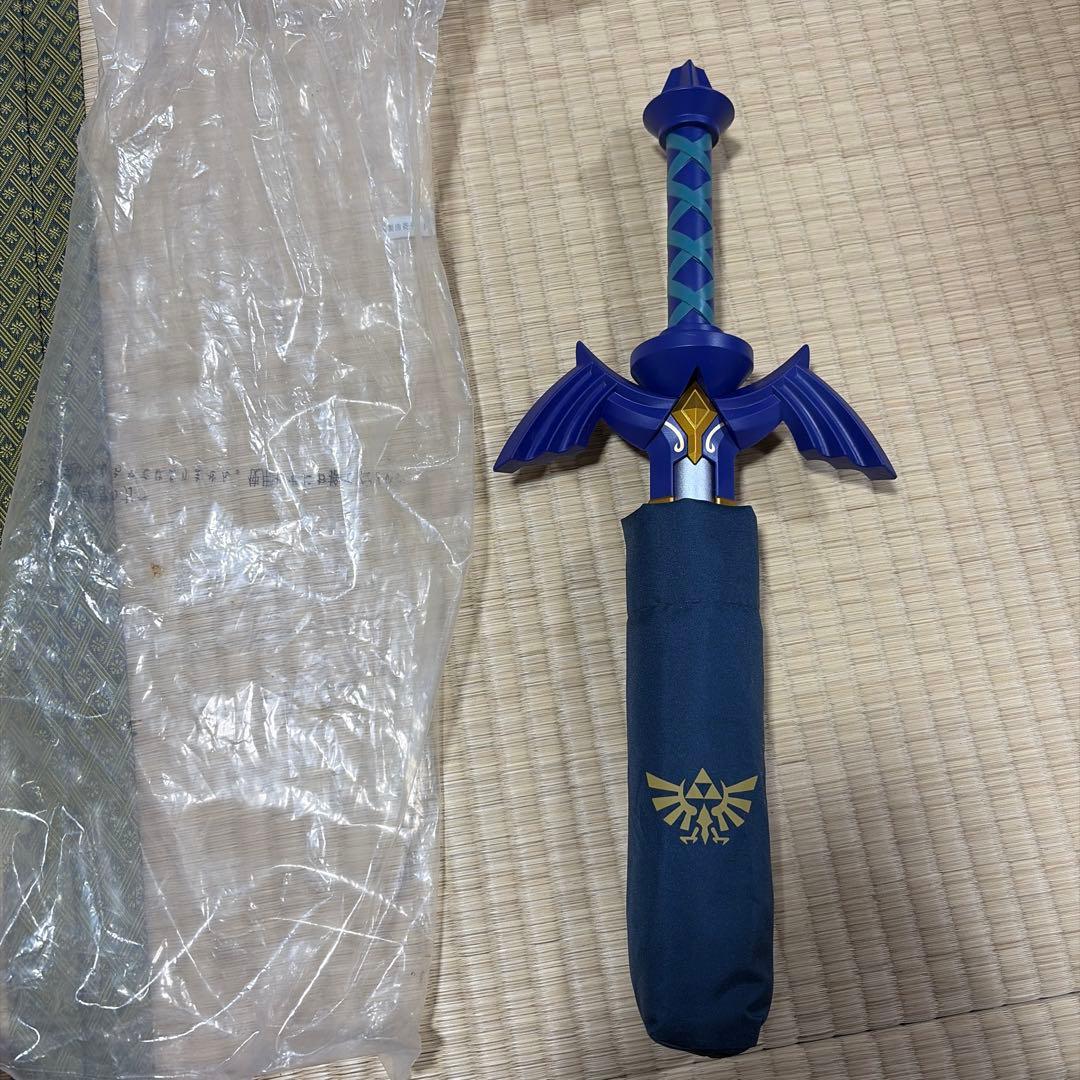 ゼルダの伝説 一番くじB賞 マスターソード 折りたたみ傘 - メルカリ