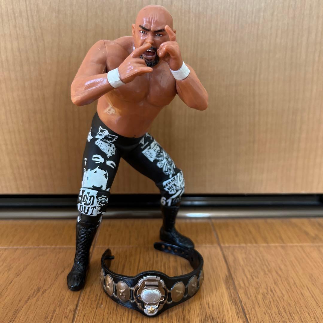 武藤敬司 フィギュア プロレス LOVEポーズ ベルト付き - メルカリ
