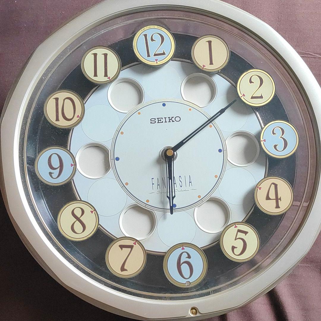 SEIKO 掛け時計 RE546S からくり時計 - メルカリ