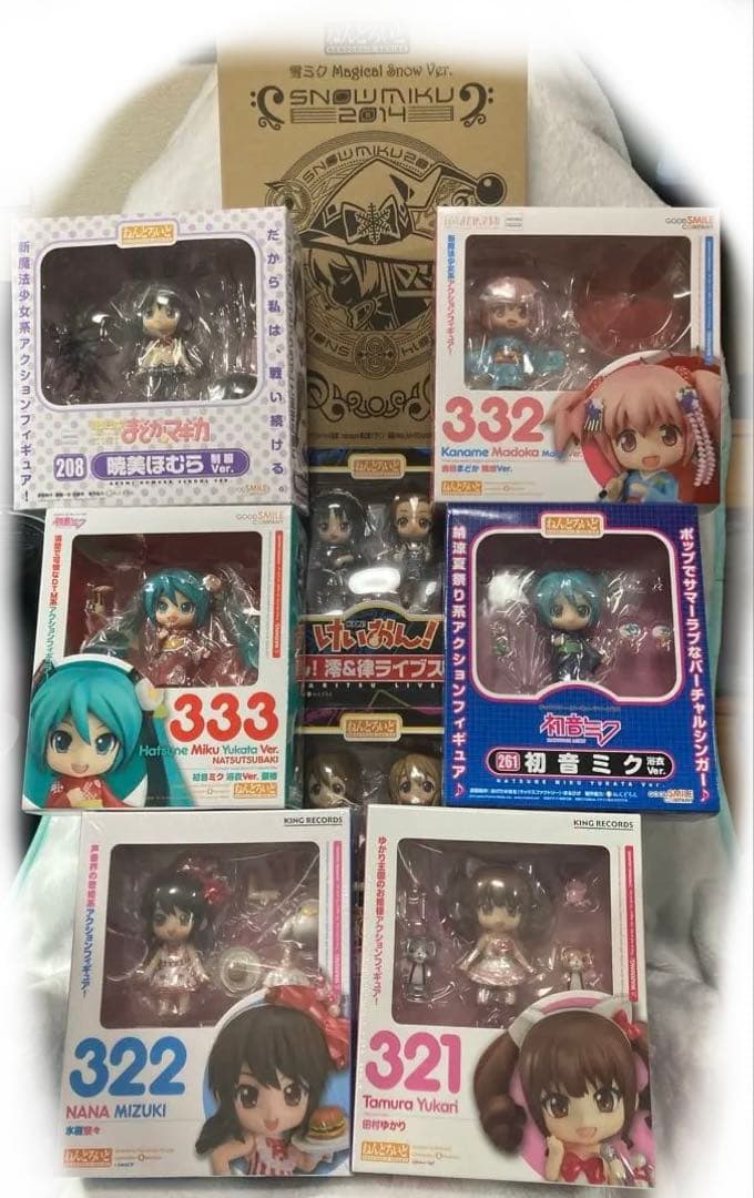 バラ売り可◆初音ミク・まどかマギカ・けいおん等◆ねんどろいど９個セット 劇場版 魔法少女まどか☆マギカ〈ワルプルギスの廻天〉』より、鹿目
