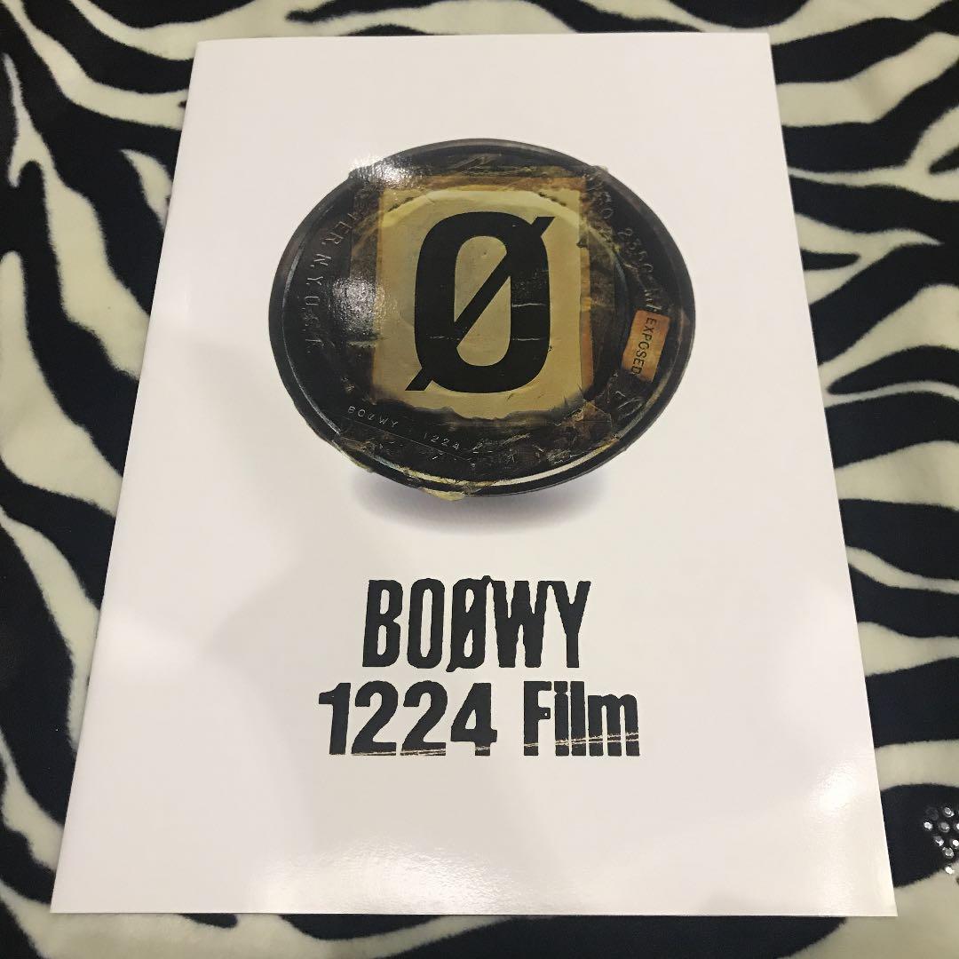 BOØWY 1224 film パンフレット - メルカリ