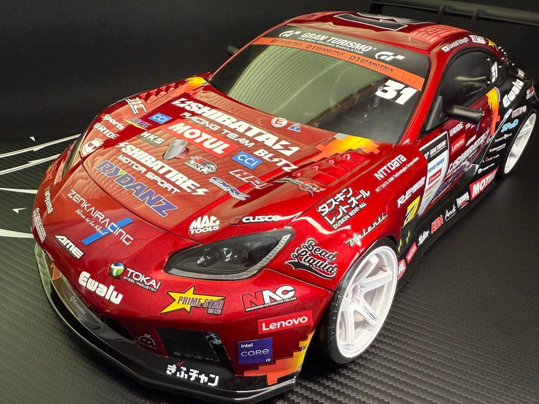 SHIBATA GR86 D1GP ボディ(レッド塗装済み) - メルカリ