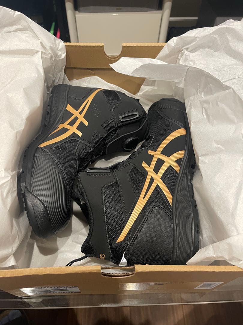 限定色　ASICS CP214 TS BOA 25.5cm ブラック/ゴールド