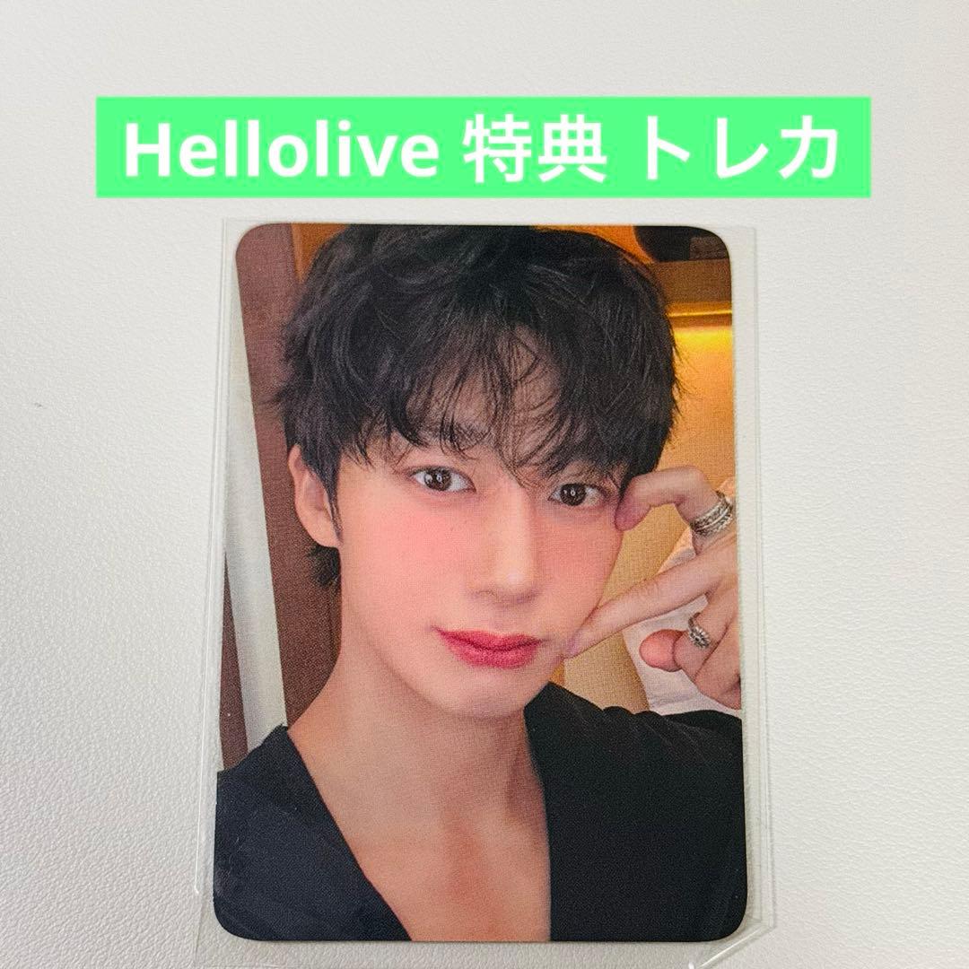 MONSTA X ヒョンウォン THE X hellolive 特典トレカ - メルカリ