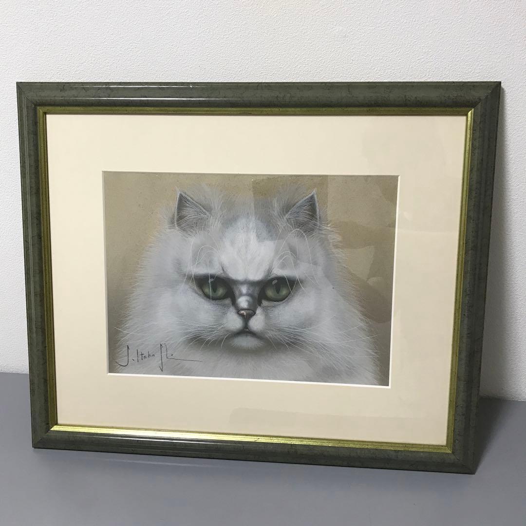 【直筆ペルシャネコ原画】作者サイン入り　貴重な肉筆画です！ 猫のダヤン 88グラフ「旅支度」/池田あきこ（直筆サイン入り/限定200枚）