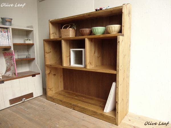 サイズ、デザインオーダー可！仕切りデザイン3段チェストナチュラルブラウン受注製作 日本製】色は5色展開！幅が1cm単位でオーダーできるサイズオーダー