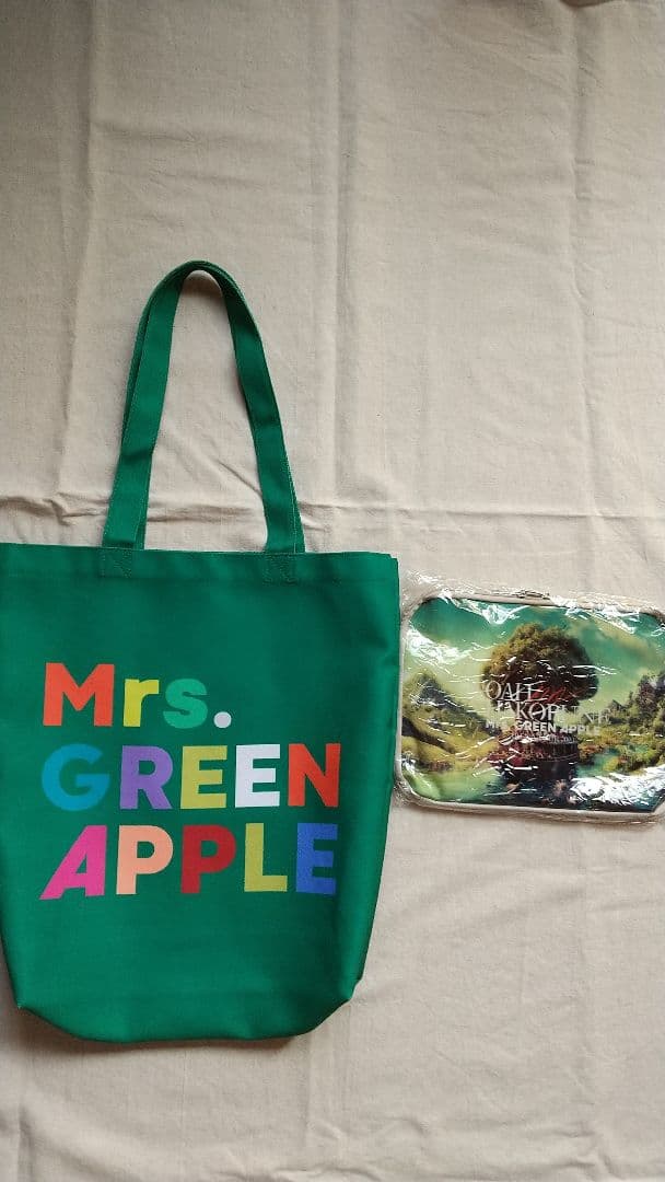 ノアの方舟　SS席特典　トートバッグとポーチ NEWS🌳🌳】 ≪ Mrs. GREEN APPLE ARENA TOUR 2023 “NOAH no HAKOBUNE