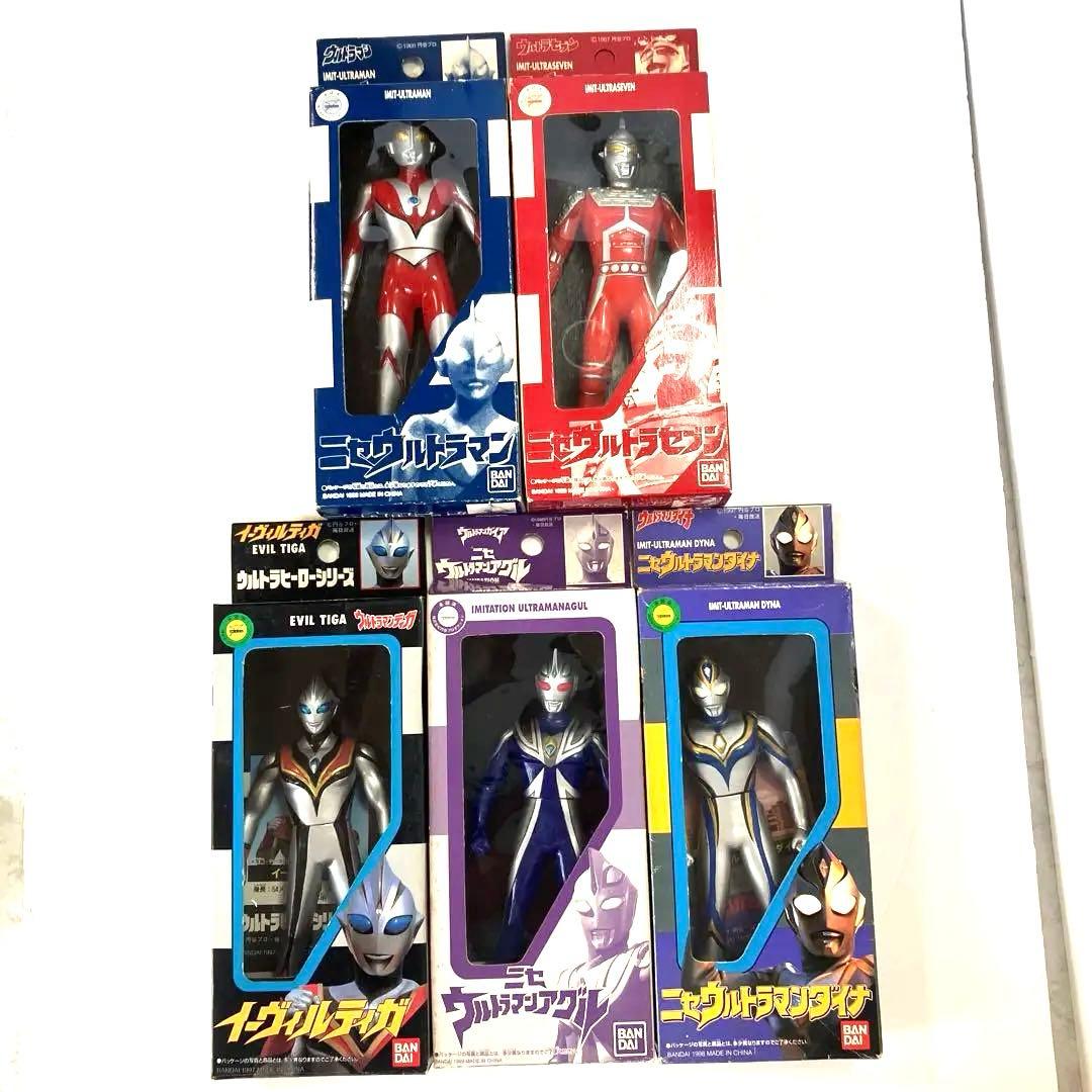 ニセウルトラマンシリーズ　まとめ売り Fake Ultraman All-Stars!] A review of 7 fake Ultra Hero soft vinyl