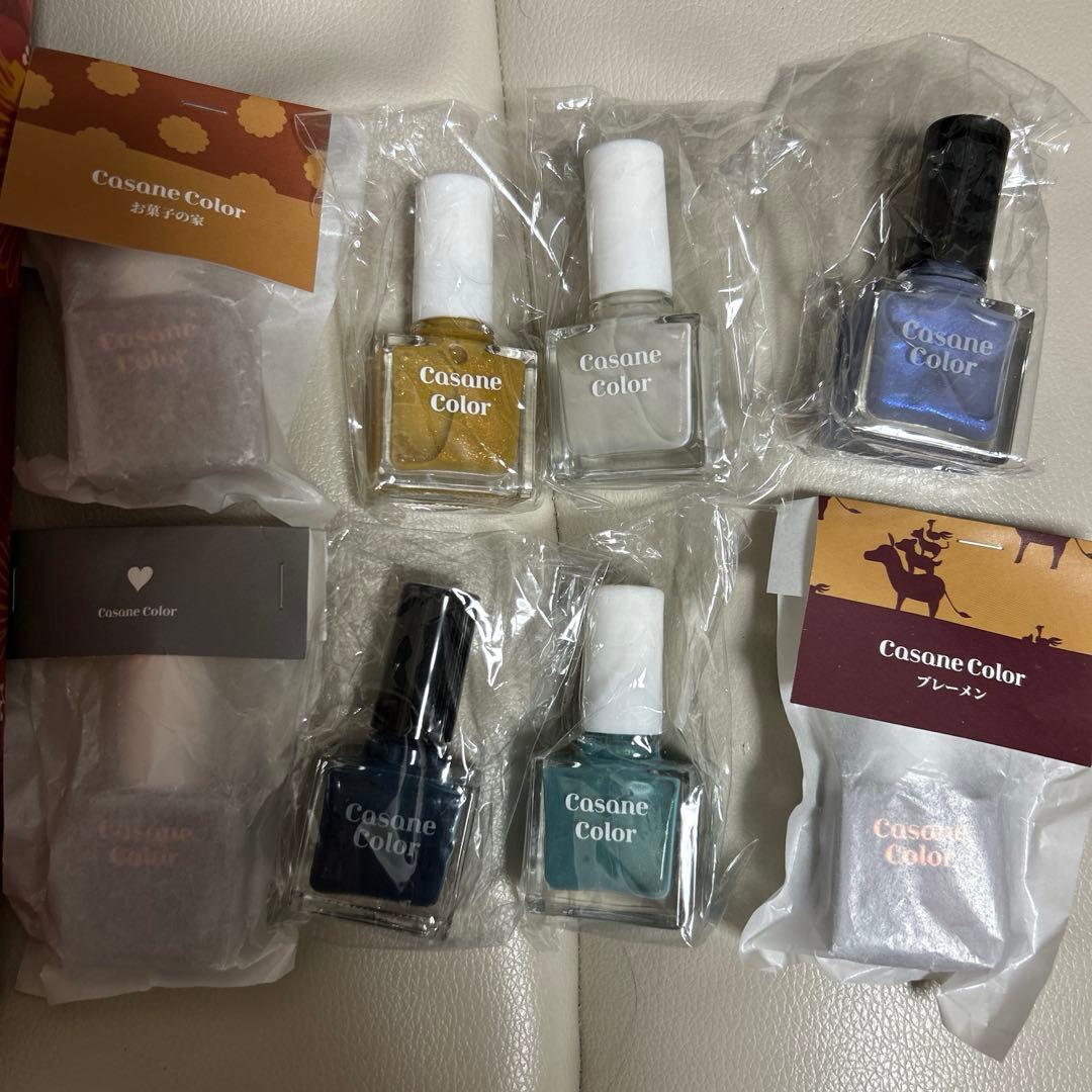 カサネカラー ポリッシュ 8色セット (新品未使用) 試してみた】Casane Color Casane Colorの人気色・イエベブルベ別の