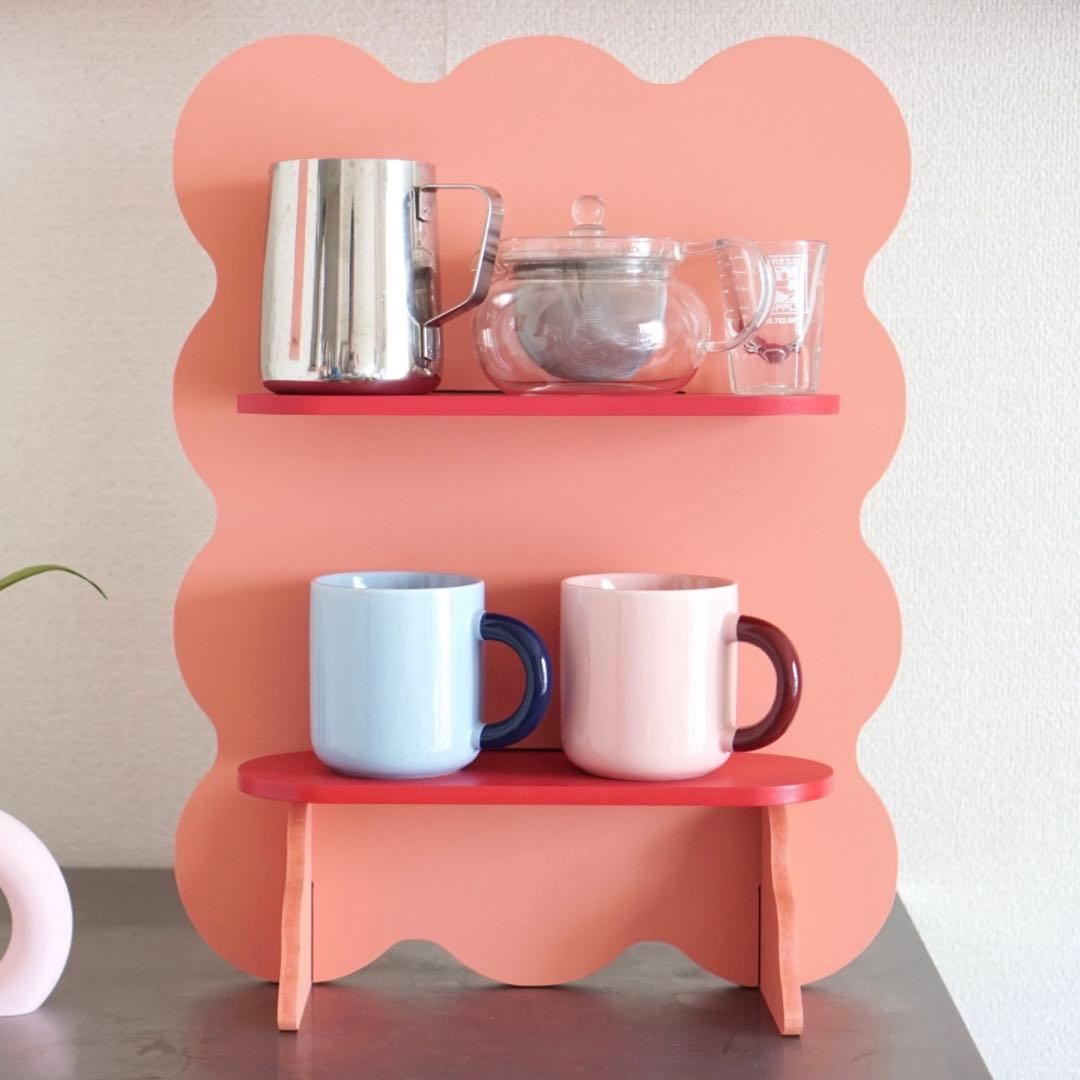 COMOCO STAND mokumoku orang×pink