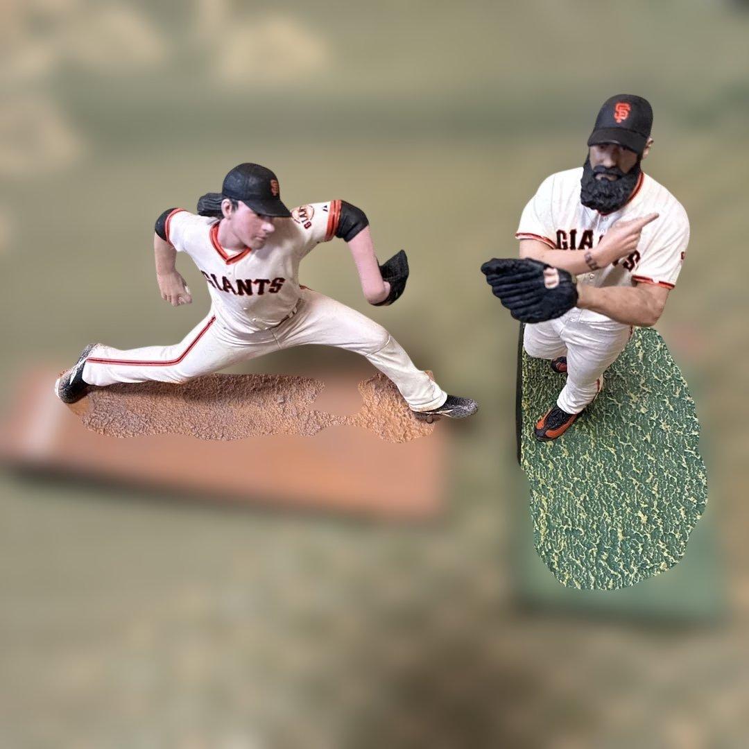 GIANTS フィギュア ピッチャーとキャッチャーセット ハタケヤマ（HATAKEYAMA） 交換無料 野球 ミドルクラス キャッチャー