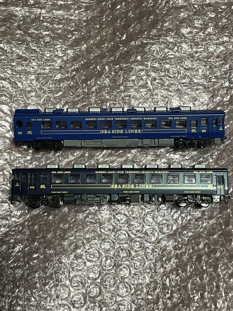 TOMIX JR九州キハ58系ディーゼルカー シーサイドライナー青+紺2輌 美品