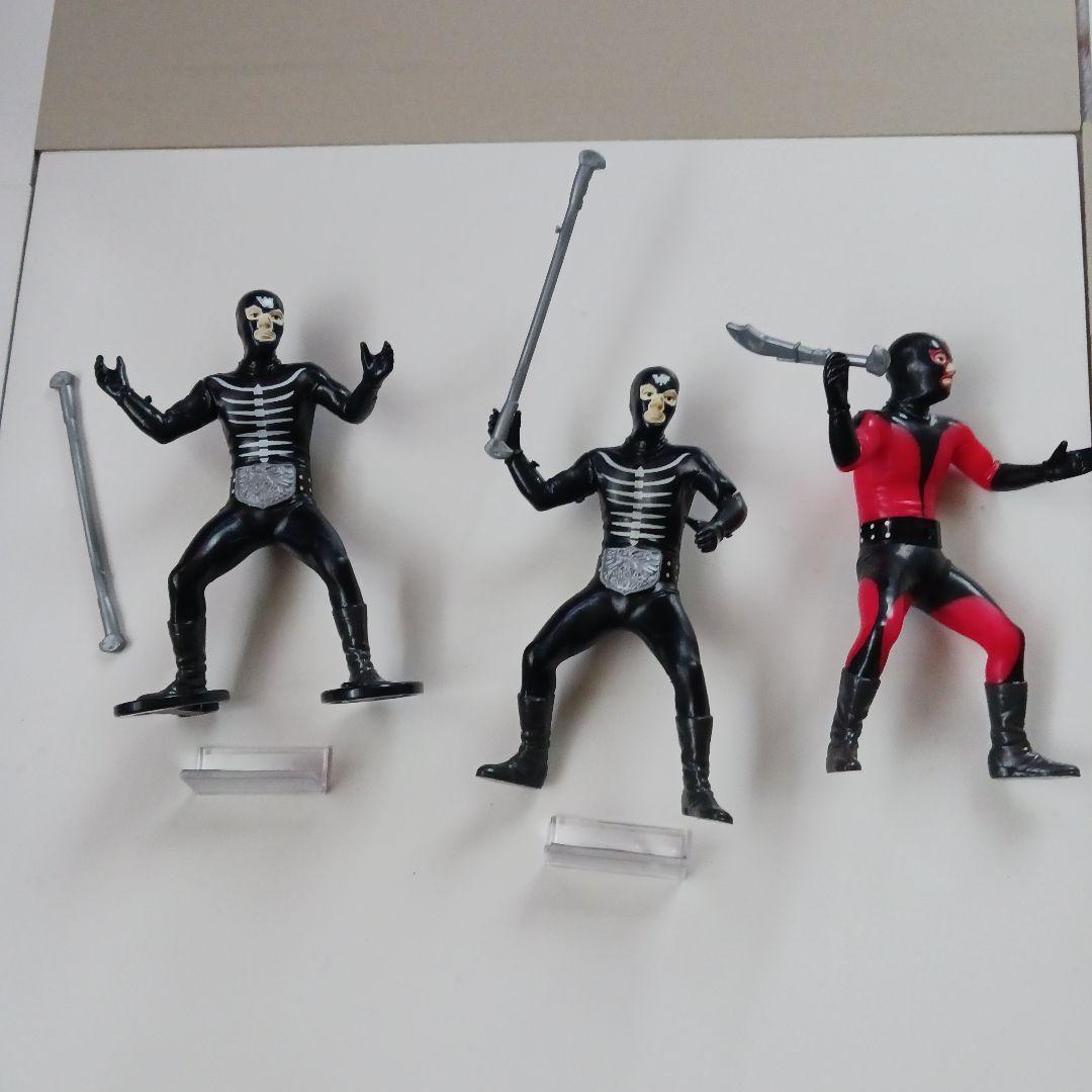 仮面ライダーV3超合金 ショッカージャンボソフビフィギア フィギア