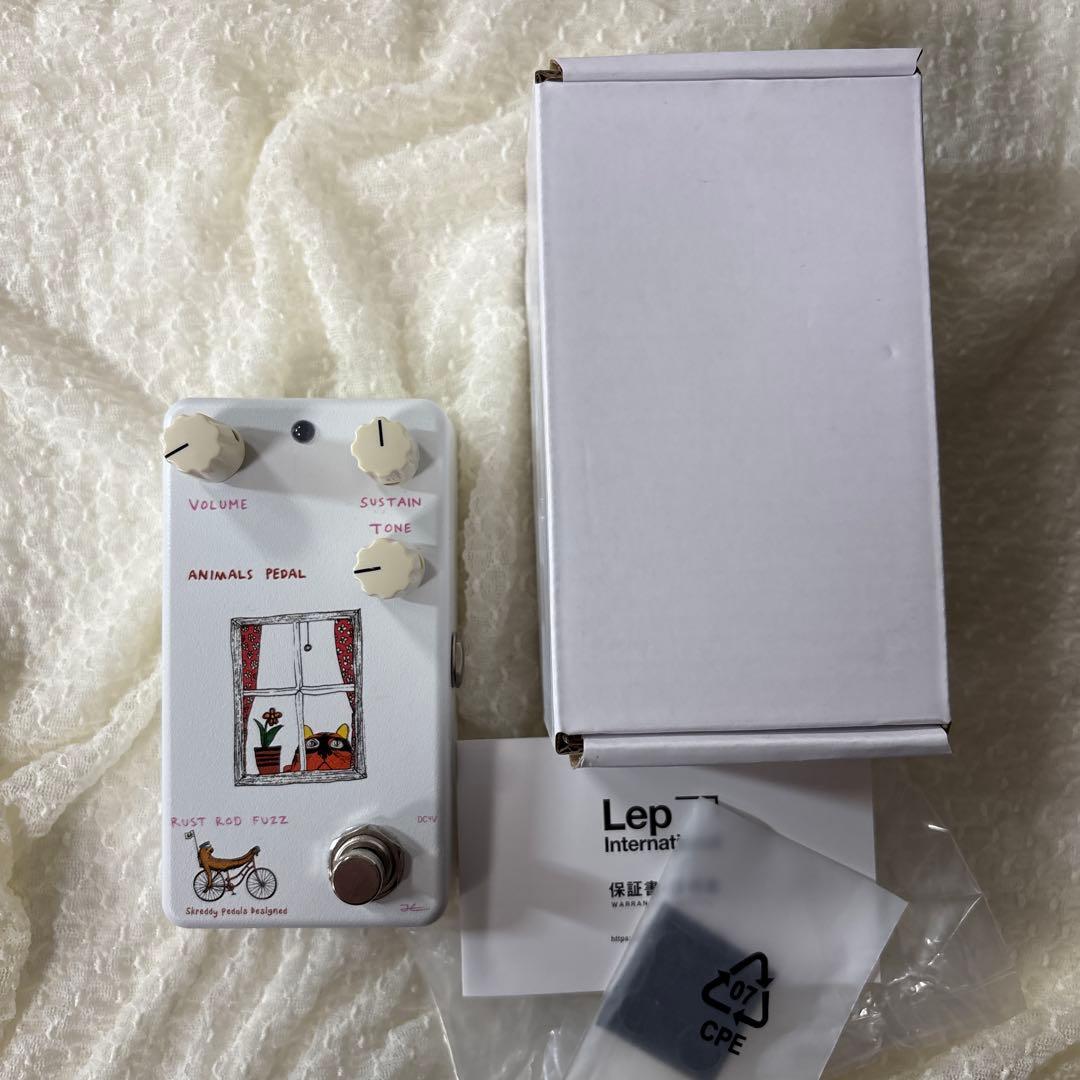 ギター Animals Pedal Rust Rod Fuzz 3/5(木)16:00までエフェクターポーチ付属】Animals Pedal Rust Rod Fuzz
