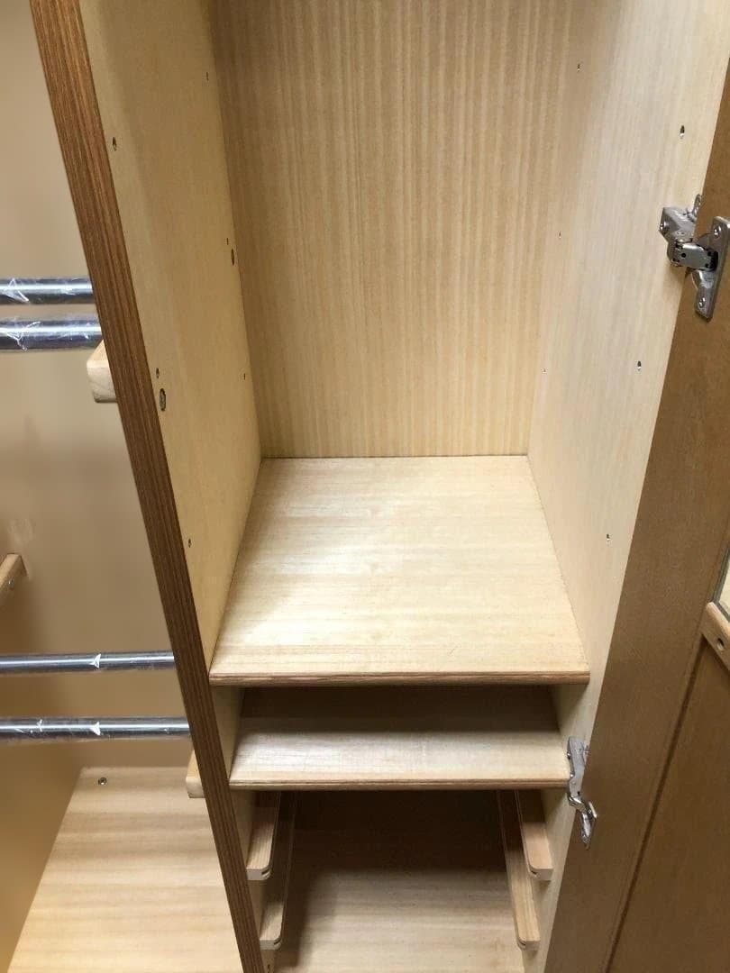 府中家具 桐たんす 佐々木木工 大塚家具 洋ダンス 2枚扉 250523-4