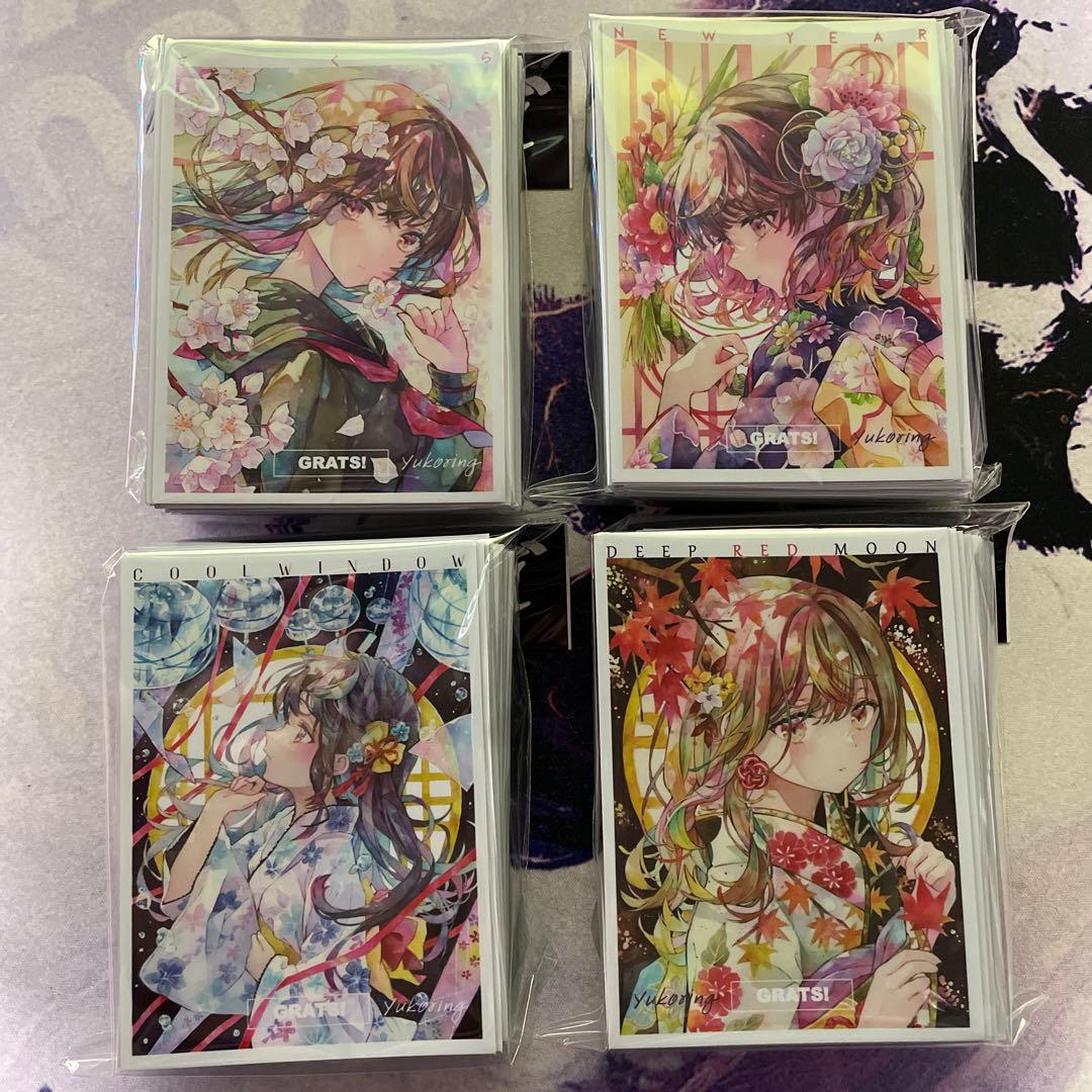 Grats! スリーブ優子鈴ゆこりん4個セットグラッツクリエイターズ