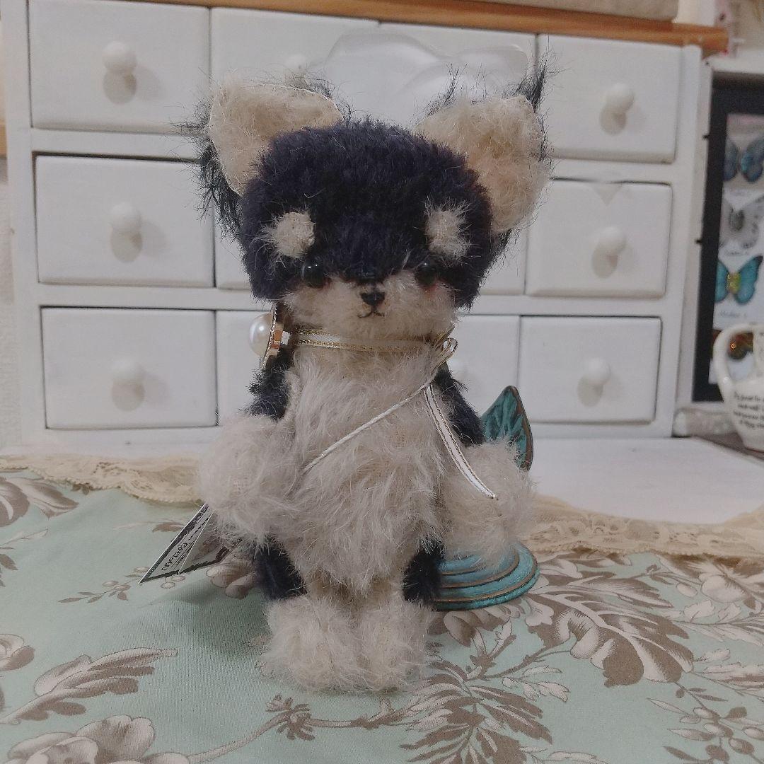 テディベア チワワ ブラックタン アーティストベア 玩具 ぬいぐるみ