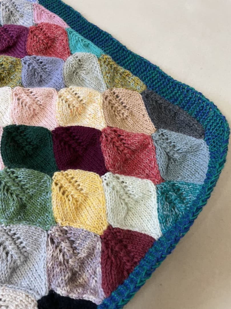 ハンドメイド マルチ フリーケット ソファーカバー 膝掛け 手編み