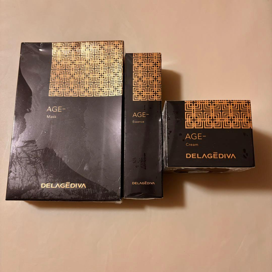 【新品・未開封】DELAGEDIVA 3点セット(マスク・美容液・クリーム) DoMeCare 3点セット （ディープクレンジングマスク＆マイクロクレイ