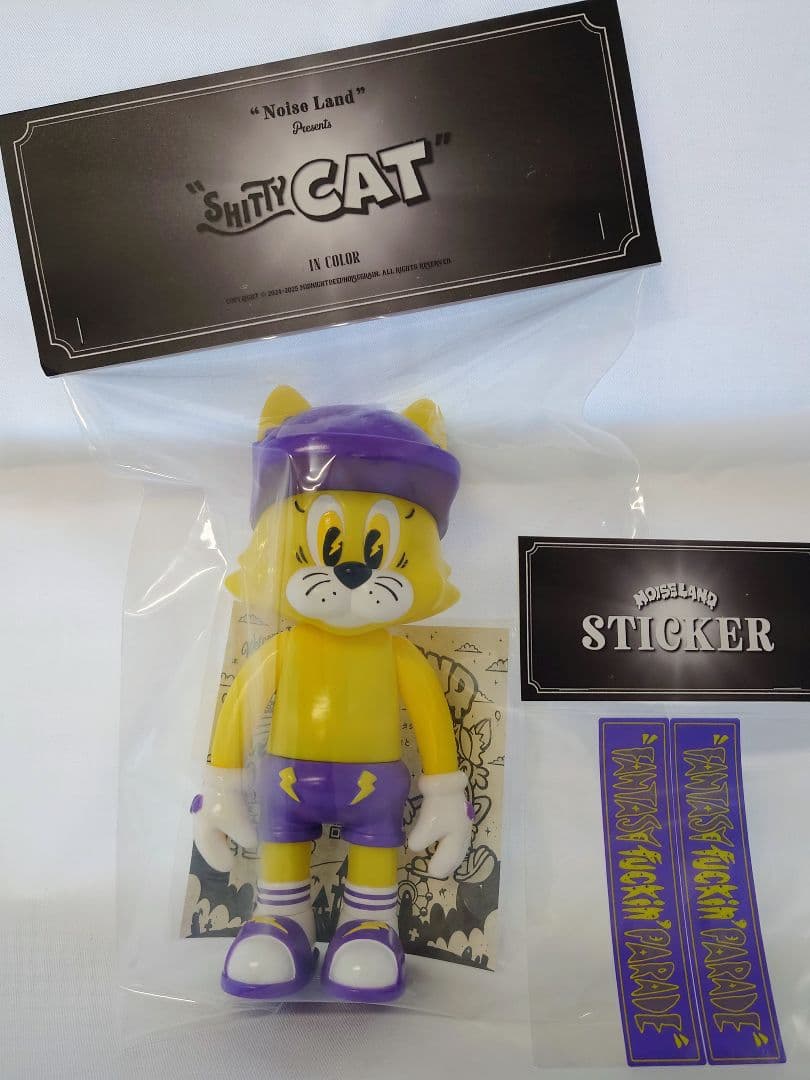 Noise Land SHITTY CAT ワンフェス NoiseLand ソフビの詳細のご紹介 ノイズランド 【 Shitty Cat 】 エピソードⅠ
