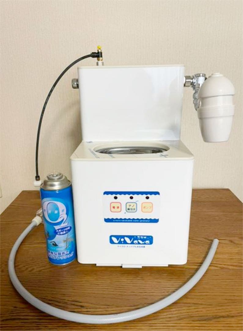 マイクロ ナノバブル水 生成器 VIVawaビバ ディスカウント 酸素