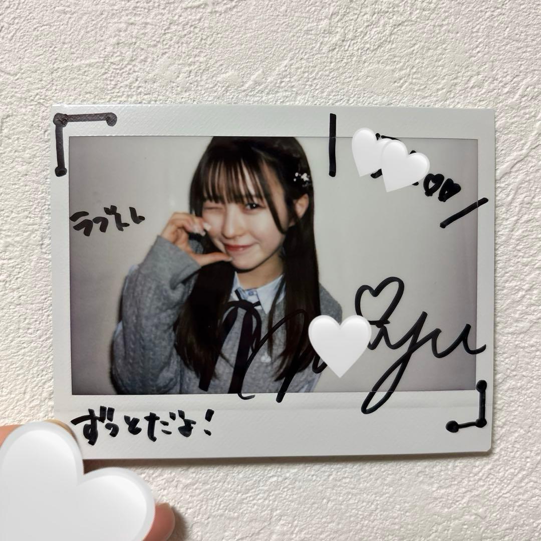 CUTIE STREET 梅田みゆ ワイドチェキ サイン入り - メルカリ