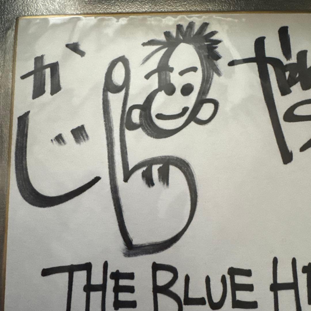 激レア THE BLUE HEARTS 直筆サイン 1989年 - メルカリ