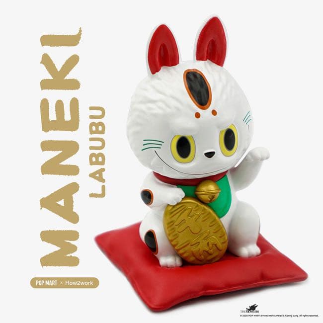 LABUBU ラブブ 招き猫 日本限定 - メルカリ