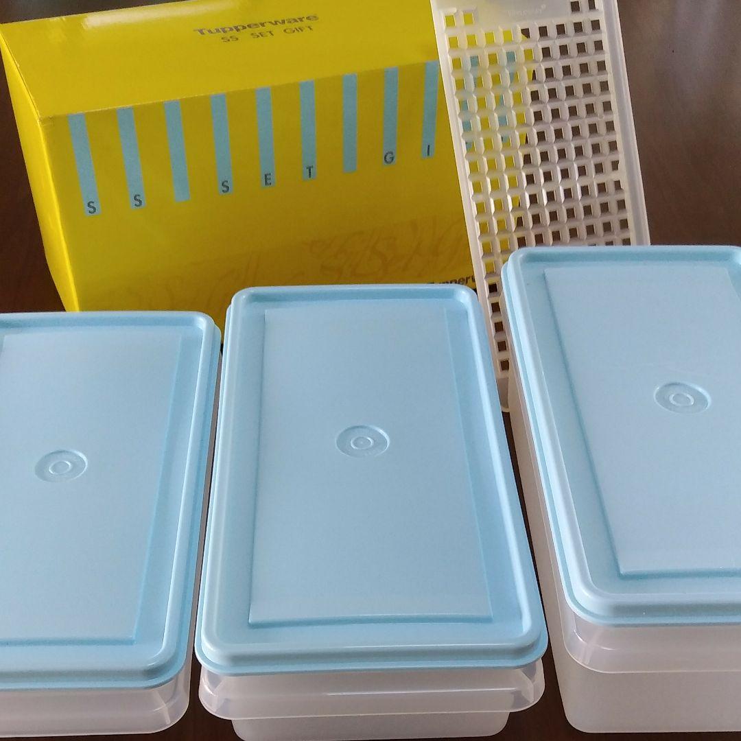 タッパーウェア SSセット 大中小 未使用 - メルカリ