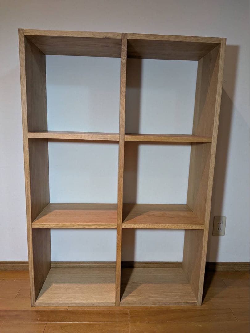 ■送料込■無印 スタッキングシェルフ オーク 木製棚 ラック BOX 家具 スタッキングシェルフ｜ 無印良品